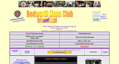 Desktop Screenshot of bedworthlionsclub.co.uk